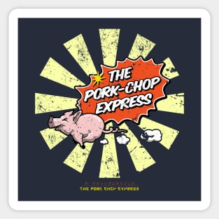 The Pork Chop Express Retro Japanese Big Trouble In Little China Sticker